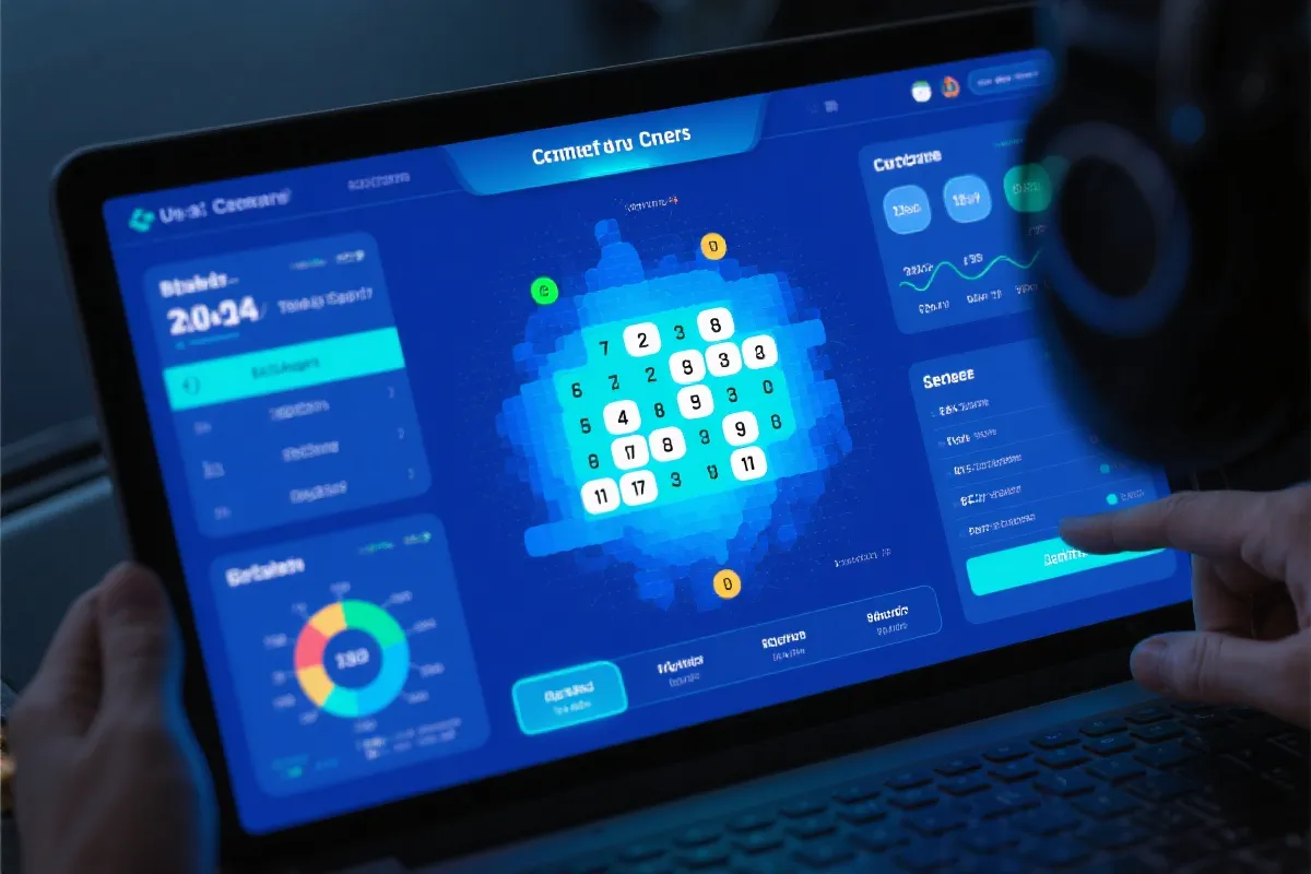 冷热号码热力图示例